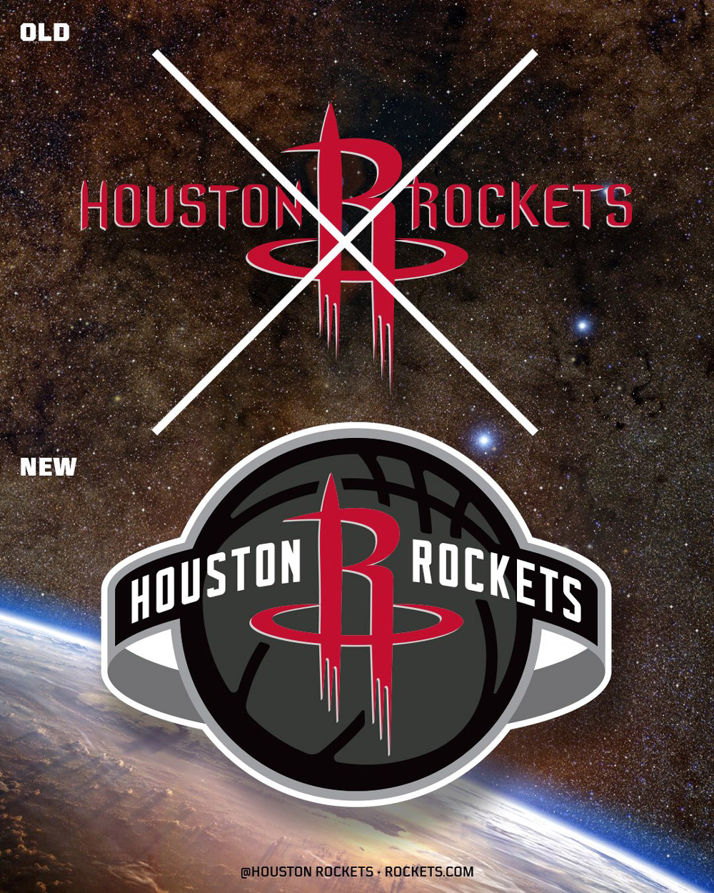 nba火箭队启用全新logo,征战下赛季